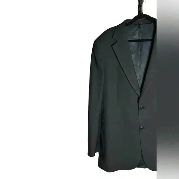 Brooks Brothers 346 Mens 41T Sport Coat Gray Wool Blend Blazer - Picture 2 of 10